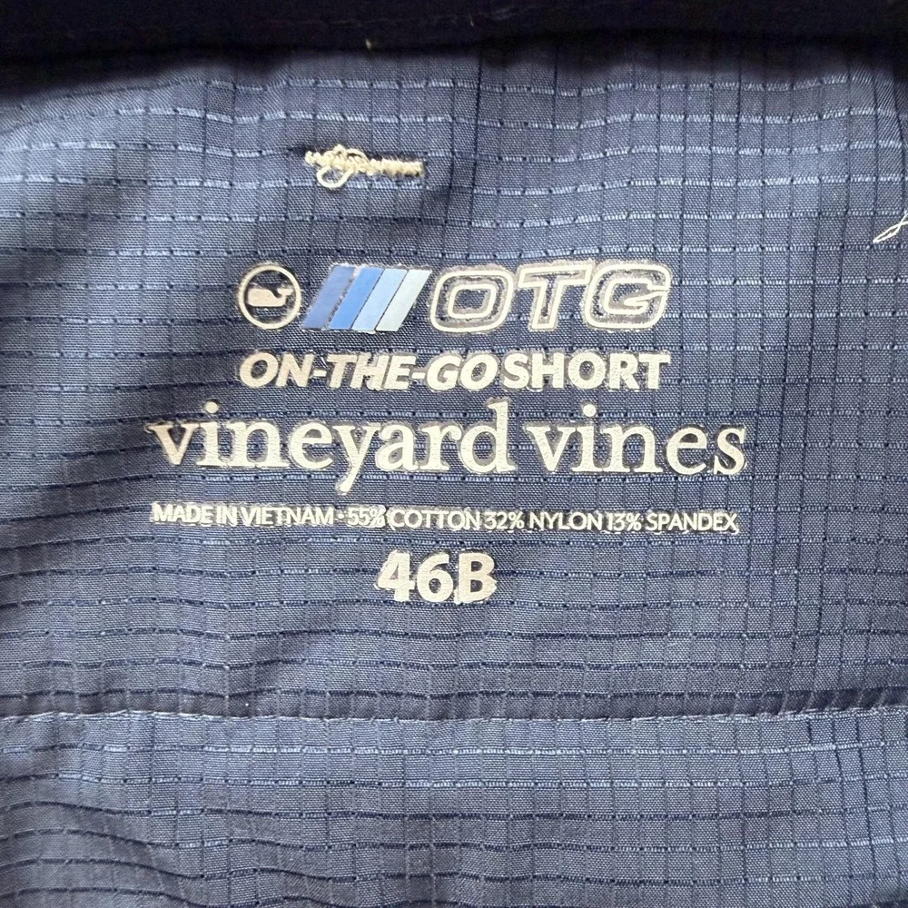 Vineyard Vines OTG Shorts Mens 46 Beige Stretch Chino Big Tall Casual